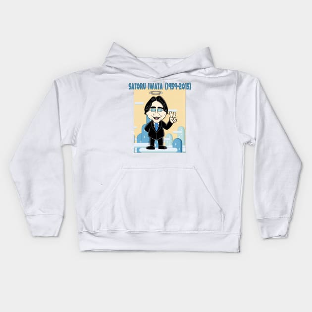 S. Iwata Kids Hoodie by CIZDIBUJOS